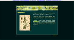 Desktop Screenshot of homeopatie.celistvost.info